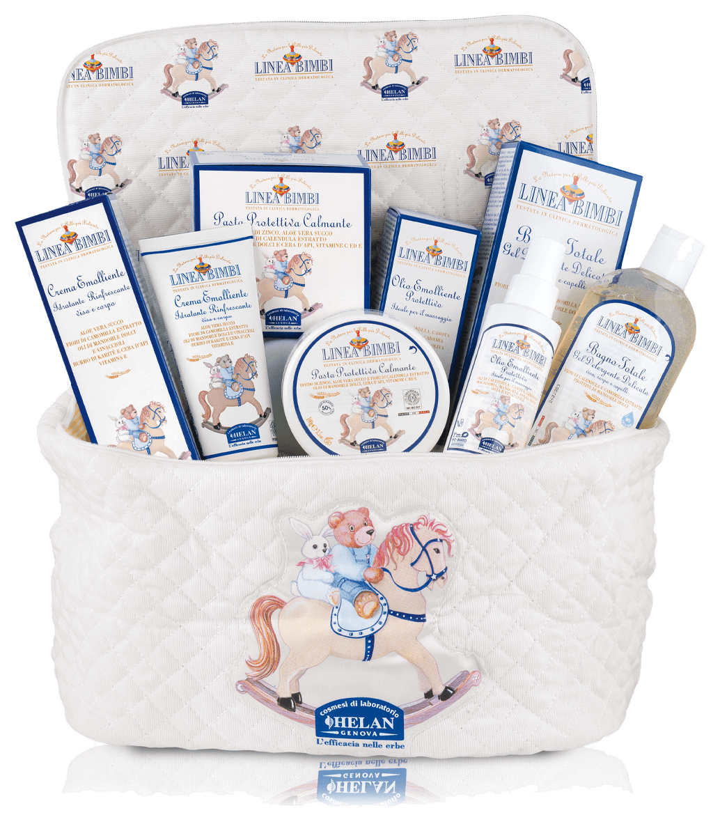 Подарочный набор-косметичка для новорождённого Linea Bimbi